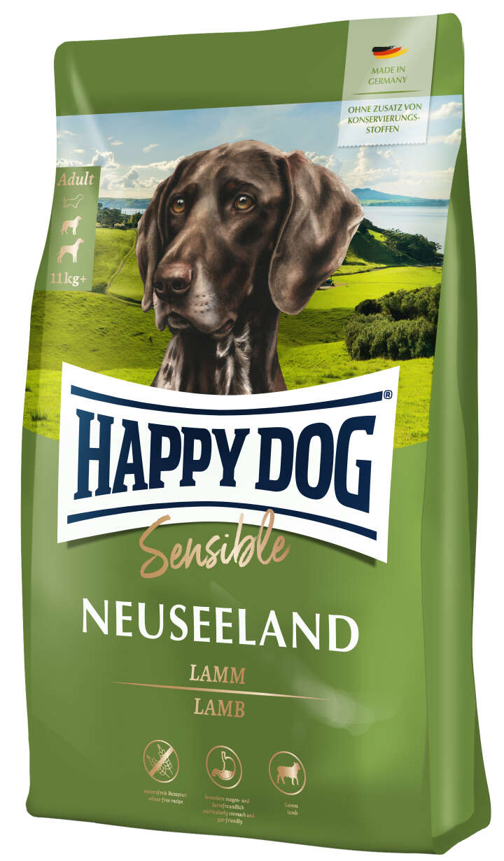 HAPPY DOG Hunde-Trockenfutter Sensible Neuseeland HAPPY DOG Hunde-Trockenfutter Sensible Neuseeland